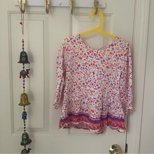 Floral Women's Top - Multicolor